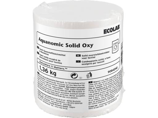 ECOLAB Wasmiddel Aquanomic Solid Oxy | 1.36kg 1