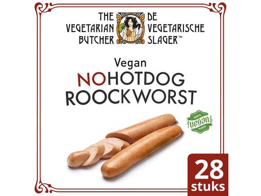 DE VEGETARISCHE SLAGER NoHotdog Veganistische Rookworst | 2.1kg 1